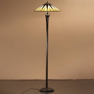 Tiffany Floor Lamp Dark Star