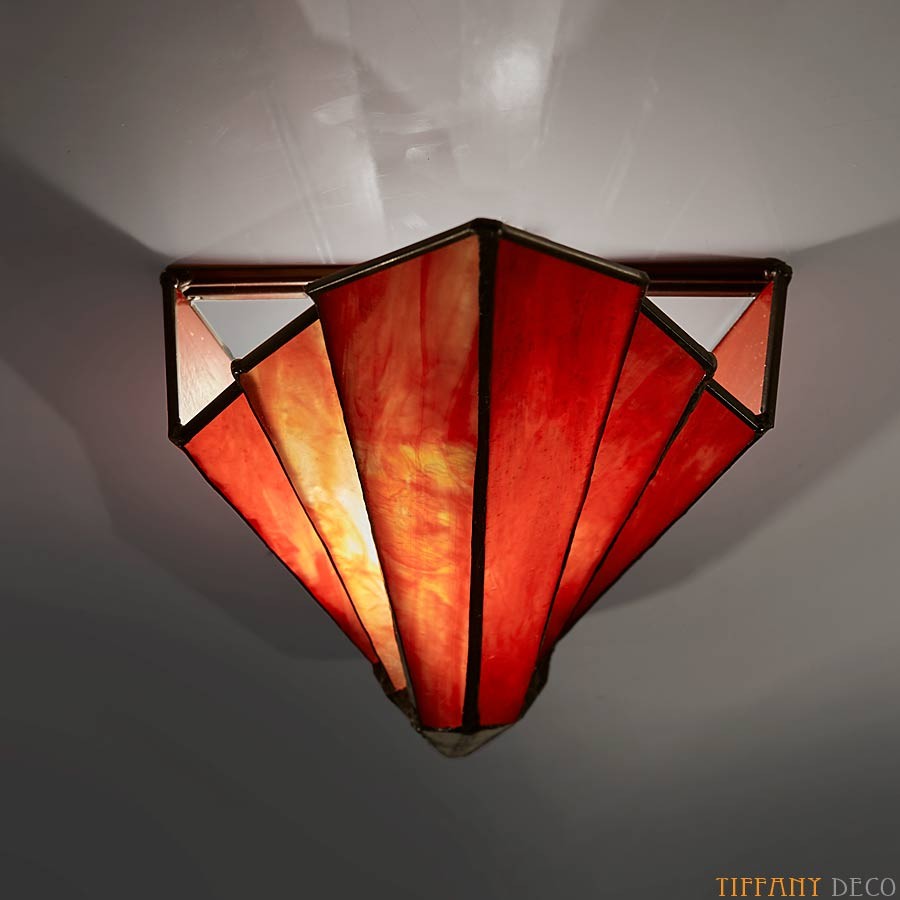 wandlamp Art Déco B&R - Uw tiffany lampen specialist uit België