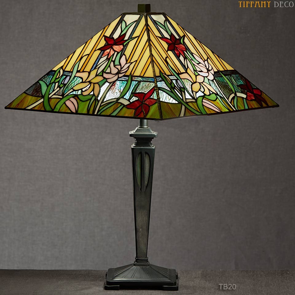 Tiffany Lamp Bloemen Tafellampen Tiffany lampen Uw tiffany lampen