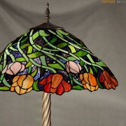 Tiffany Vloerlamp Bloemen